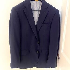 Brooks Brothers Explorers Collection Navy Full 2-Piece Suit